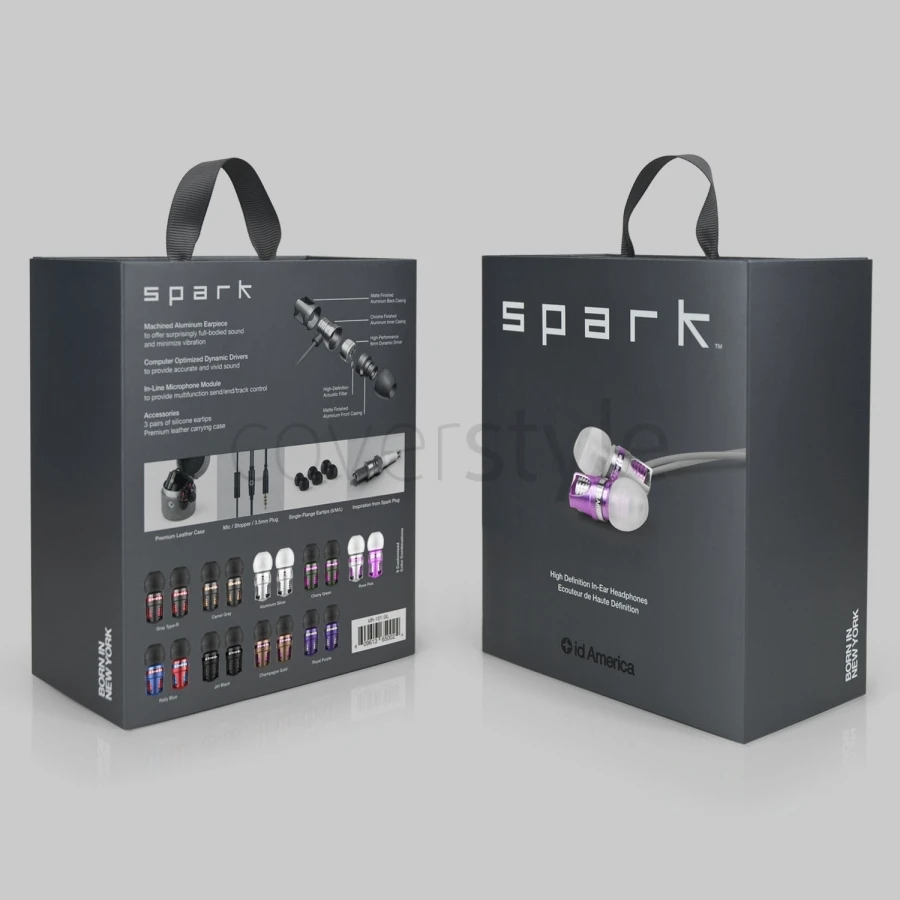 Id America - Auricolari Spark In Alluminio HD - Rose Pink 3 Id America - Auricolari Spark In Alluminio HD - Rose Pink - immagine 3