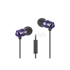 Id America - Auricolari Spark In Alluminio HD - Royal Purple