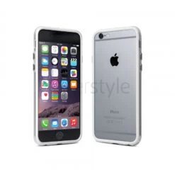Id America - Band Bumper Per IPhone 6 (4.7") - Bianco E Trasparente