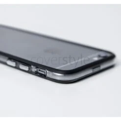 Id America - Band Bumper Per IPhone 6/6S (4.7") - Nero E Trasparente -Cover Style Negozio id america band bumper per iphone 6 6s 47 nero e trasparente 2