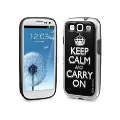 Id America - Bumper + Cushi Plus Calm Per Galaxy S3 - Nero