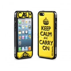 Id America - Bumper + Cushi Plus Calm Per IPhone 5/5S - Giallo