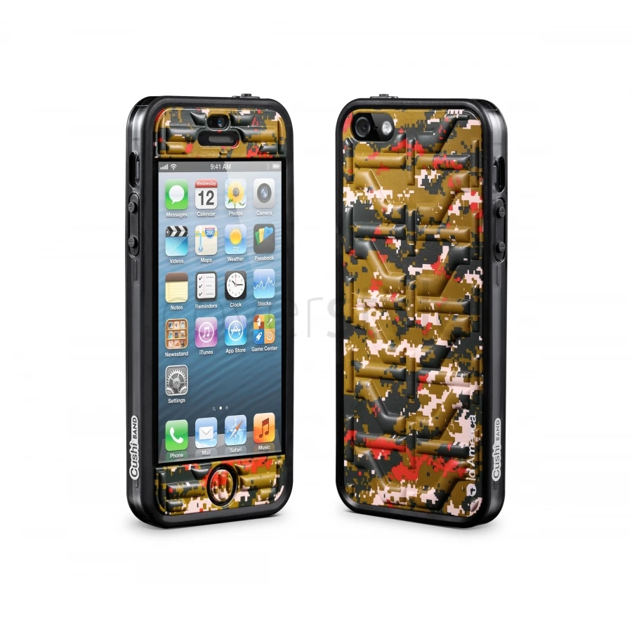 Id America - Bumper + Cushi Plus Camo Per IPhone 5/5S - Multi 1 Id America - Bumper + Cushi Plus Camo Per IPhone 5/5S - Multi