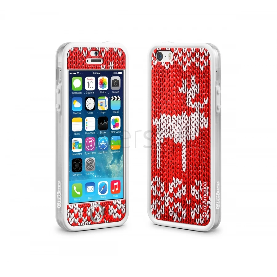 Id America - Bumper + Cushi Plus Original Per IPhone 5/5S - Christmas 1 Id America - Bumper + Cushi Plus Original Per IPhone 5/5S - Christmas