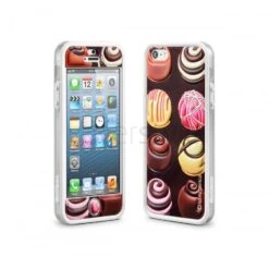 Id America - Bumper + Cushi Plus Sweet Per IPhone 5/5S - Choco