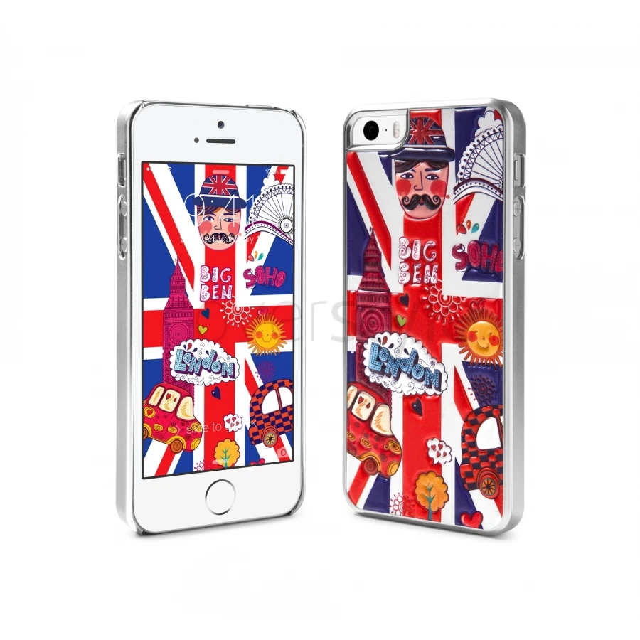 Id America - Custodia Cushi Flag In Soft Foam Per IPhone 5/5S - Inghilterra 1 Id America - Custodia Cushi Flag In Soft Foam Per IPhone 5/5S - Inghilterra