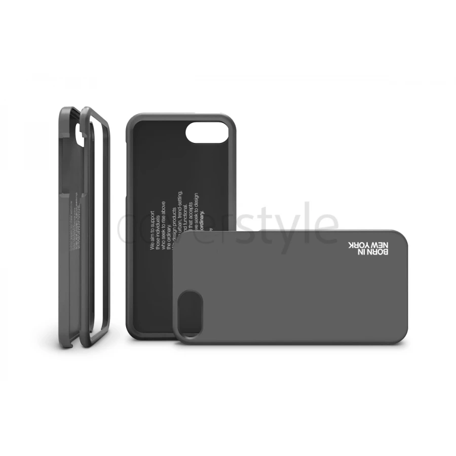 Id America - Custodia Integrale HUE Per IPhone 5/5S - Grigio 2 Id America - Custodia Integrale HUE Per IPhone 5/5S - Grigio - immagine 2