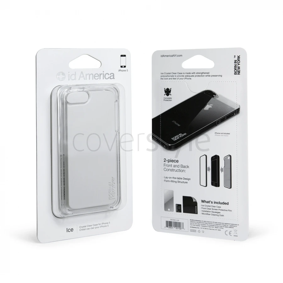 Id America - Custodia Integrale ICE In Plastica Per IPhone 5/5S 5 Id America - Custodia Integrale ICE In Plastica Per IPhone 5/5S - immagine 5
