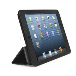 Id America Custodia SmartFold In Ecopelle ﻿per IPad Mini - Nero