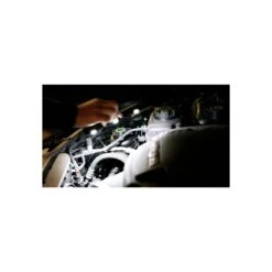 Id America - L.E.D Batteria Lampada Portatile In Alluminio - Nero -Cover Style Negozio id america led batteria lampada portatile in alluminio nero 4