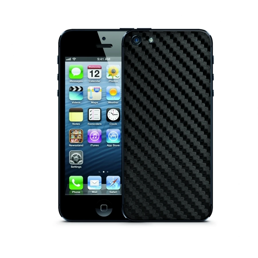 Id America - Skin Carbonio Retro Per IPhone 5/5S - Nero 1 Id America - Skin Carbonio Retro Per IPhone 5/5S - Nero
