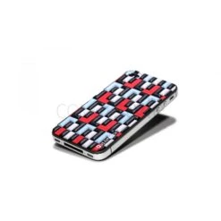 Id America - Skin Cushi Art Deco Per IPhone 4/4S - Classic Red -Cover Style Negozio id america skin cushi art deco per iphone 4 4s classic red 2