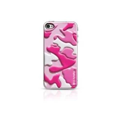 Id America - Skin Cushi Camo Per IPhone 4/4S - Laser Pink
