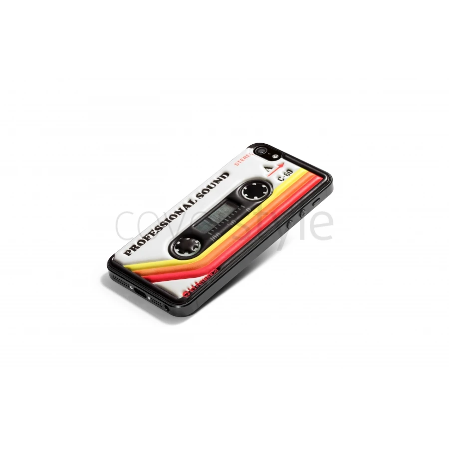 Id America - Skin Cushi Cassette Per IPhone 5/5S - Rosso 2 Id America - Skin Cushi Cassette Per IPhone 5/5S - Rosso - immagine 2