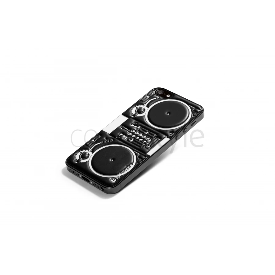 Id America - Skin Cushi DJ Per IPhone 5/5S - Turntable 2 Id America - Skin Cushi DJ Per IPhone 5/5S - Turntable - immagine 2