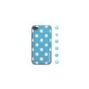 Id America - Skin Cushi Dot Per IPhone 4/4S - Aqua Blue