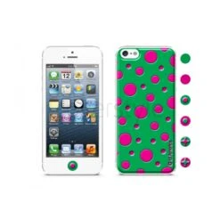Id America - Skin Cushi Dot Per IPhone 5/5S - Verde