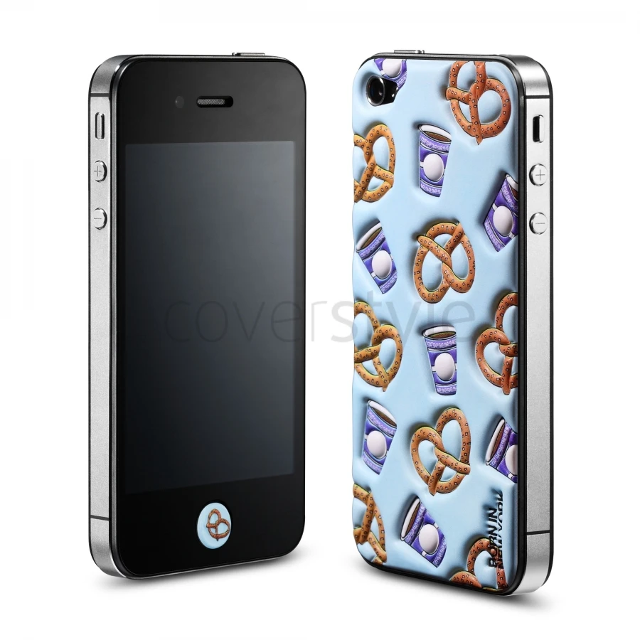 Id America - Skin Cushi Gift Per IPhone 4/4S - Pretzel 2 Id America - Skin Cushi Gift Per IPhone 4/4S - Pretzel - immagine 2