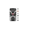Id America - Skin Cushi Robotics Per IPhone 4/4S - Black