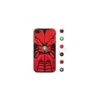 Id America - Skin Cushi Robotics Per IPhone 4/4S - Red