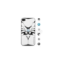 Id America - Skin Cushi Robotics Per IPhone 4/4S - White