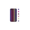 Id America - Skin Cushi Stripe Per IPhone 4/4S - Jazz Purple