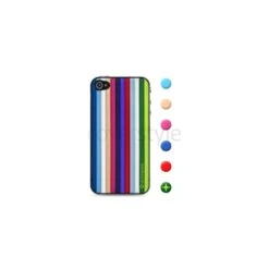 Id America - Skin Cushi Stripe Per IPhone 4/4S - Multiplex