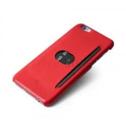 Id America - Wall St. Custodia In Pelle Per IPhone 6 (4.7") - Rosso -Cover Style Negozio id america wall st custodia in pelle per iphone 6 47 rosso 2