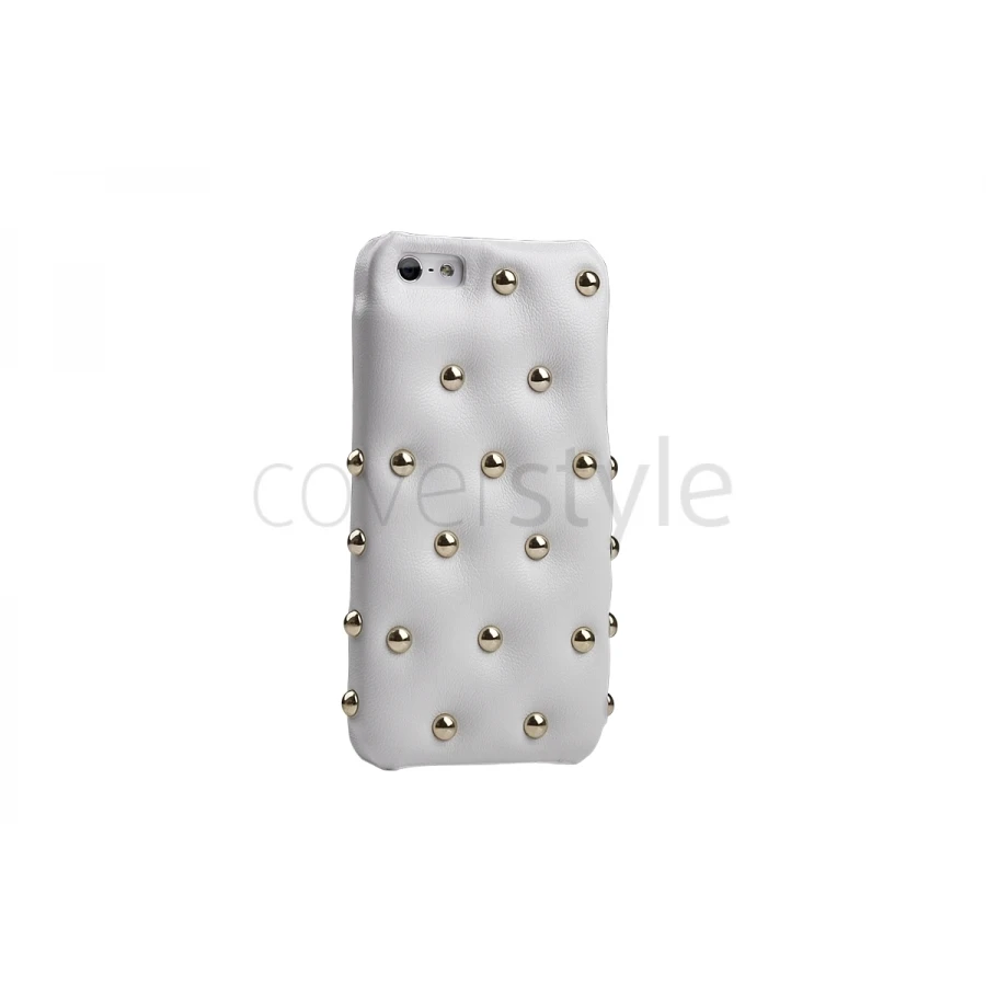 ION Factory - Custodia In Pelle Funky Punky Per IPhone 5/5S - Bianco 1 ION Factory - Custodia In Pelle Funky Punky Per IPhone 5/5S - Bianco