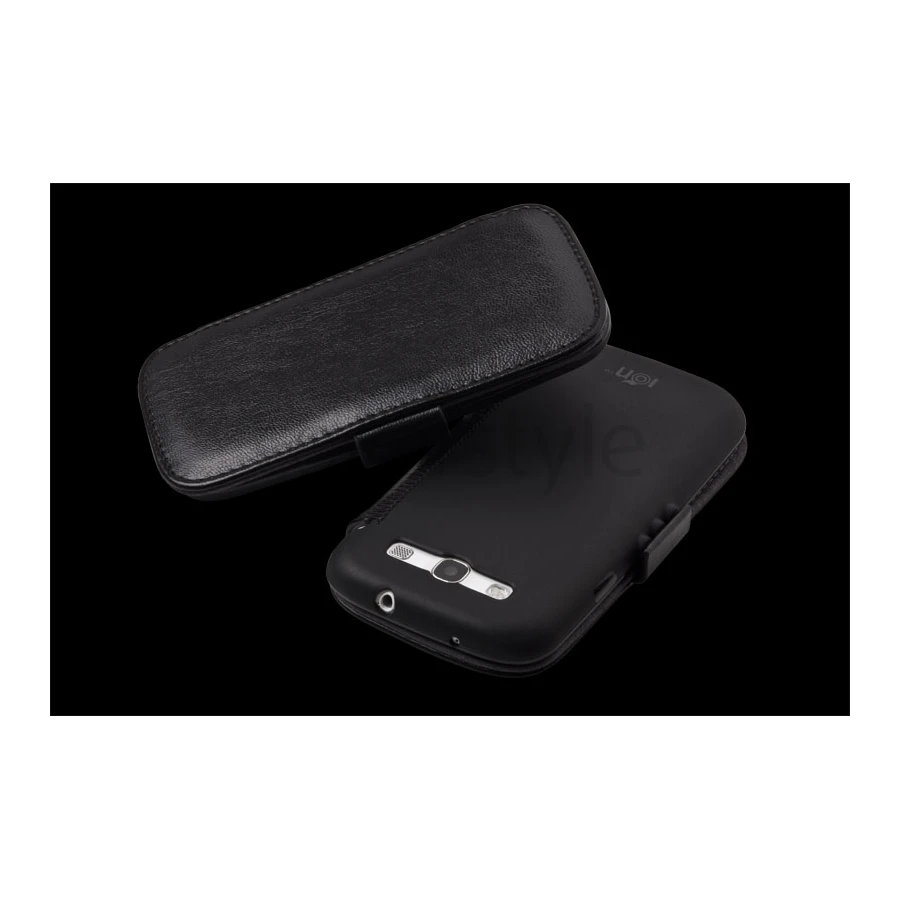 ION Factory - Custodia Liptic In Pelle Per Galaxy S3 - Nero 2 ION Factory - Custodia Liptic In Pelle Per Galaxy S3 - Nero - immagine 2