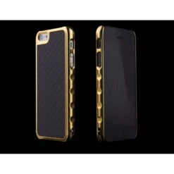 ION Factory - Custodia Predator Carbonio Per IPhone 5/5S - Oro