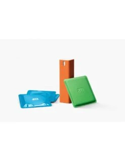 Kit Antibatterico 3 In 1 Per Smartphone/Tablet - Spray Blu/Panno/Salviette