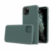 LiquidSoft® - Cover In Silicone Soft-Touch + Microfibra Per IPhone 11 (6.1") - Verde Notte