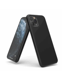 LiquidSoft® - Cover In Silicone Soft-Touch + Microfibra Per IPhone 11 (6.1") - Nero -Cover Style Negozio liquidsoft cover in silicone soft touch microfibra per iphone 11 61 nero 2