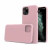 LiquidSoft® - Cover In Silicone Soft-Touch + Microfibra Per IPhone 11 (6.1") - Rosa Chiaro