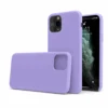 LiquidSoft® - Cover In Silicone Soft-Touch + Microfibra Per IPhone 11 Pro Max (6.5") - Viola