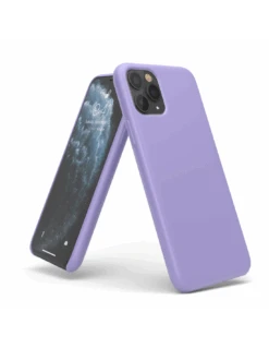 LiquidSoft® - Cover In Silicone Soft-Touch + Microfibra Per IPhone 11 Pro Max (6.5") - Viola -Cover Style Negozio liquidsoft cover in silicone soft touch microfibra per iphone 11 pro max 65 viola 2