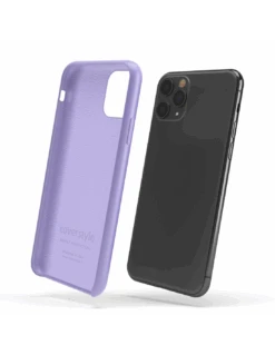LiquidSoft® - Cover In Silicone Soft-Touch + Microfibra Per IPhone 11 Pro - Viola -Cover Style Negozio liquidsoft cover in silicone soft touch microfibra per iphone 11 pro viola 2