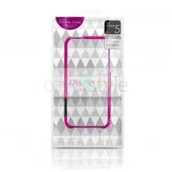 More - Bumper Color Gem Lucent Per IPhone 5/5S - Amethyst (Viola) -Cover Style Negozio more bumper color gem lucent per iphone 5 5s amethyst viola 2