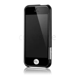 More - Bumper Color Gem Lucent Per IPhone 5/5S - Black Onyx (Nero)