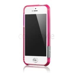 More - Bumper Color Gem Lucent Per IPhone 5/5S - Fuchsia (Rosa)