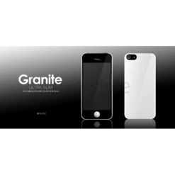 More - Custodia Granite Ultra Sottile Per IPhone 5/5S - Bianco -Cover Style Negozio more custodia granite ultra sottile per iphone 5 5s bianco 3