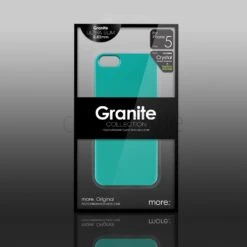 More - Custodia Granite Ultra Sottile Per IPhone 5/5S - Blu Mare -Cover Style Negozio more custodia granite ultra sottile per iphone 5 5s blu mare 2