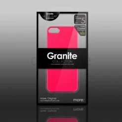 More - Custodia Granite Ultra Sottile Per IPhone 5/5S - Rosa 6 More - Custodia Granite Ultra Sottile Per IPhone 5/5S - Rosa -Cover Style Negozio more custodia granite ultra sottile per iphone 5 5s rosa 2