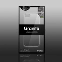 More - Custodia Granite Ultra Sottile Per IPhone 5/5S - Trasparente -Cover Style Negozio more custodia granite ultra sottile per iphone 5 5s trasparente 2