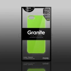 More - Custodia Granite Ultra Sottile Per IPhone 5/5S - Verde -Cover Style Negozio more custodia granite ultra sottile per iphone 5 5s verde 2