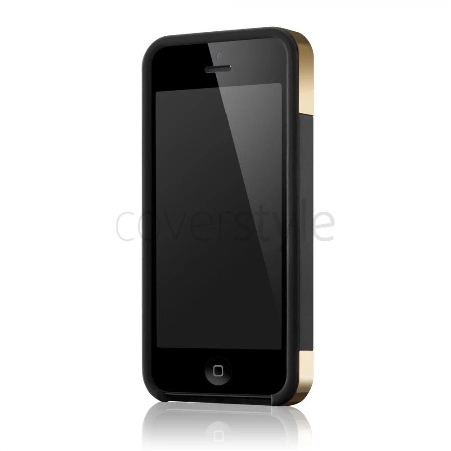 More - Custodia Para Duo Metal Per IPhone 5/5S - Champagne Gold (Oro Chiaro) 2 More - Custodia Para Duo Metal Per IPhone 5/5S - Champagne Gold (Oro Chiaro) - immagine 2