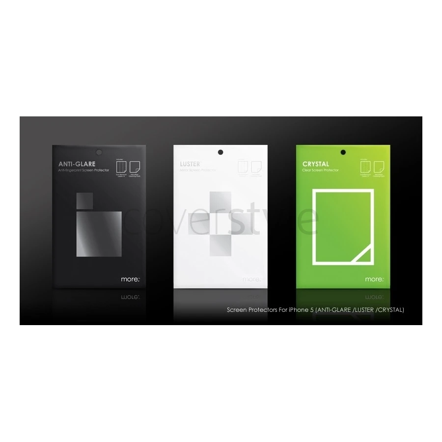 More - Pellicola Protettiva Specchio Luster Per IPhone 5/5S 2 More - Pellicola Protettiva Specchio Luster Per IPhone 5/5S - immagine 2