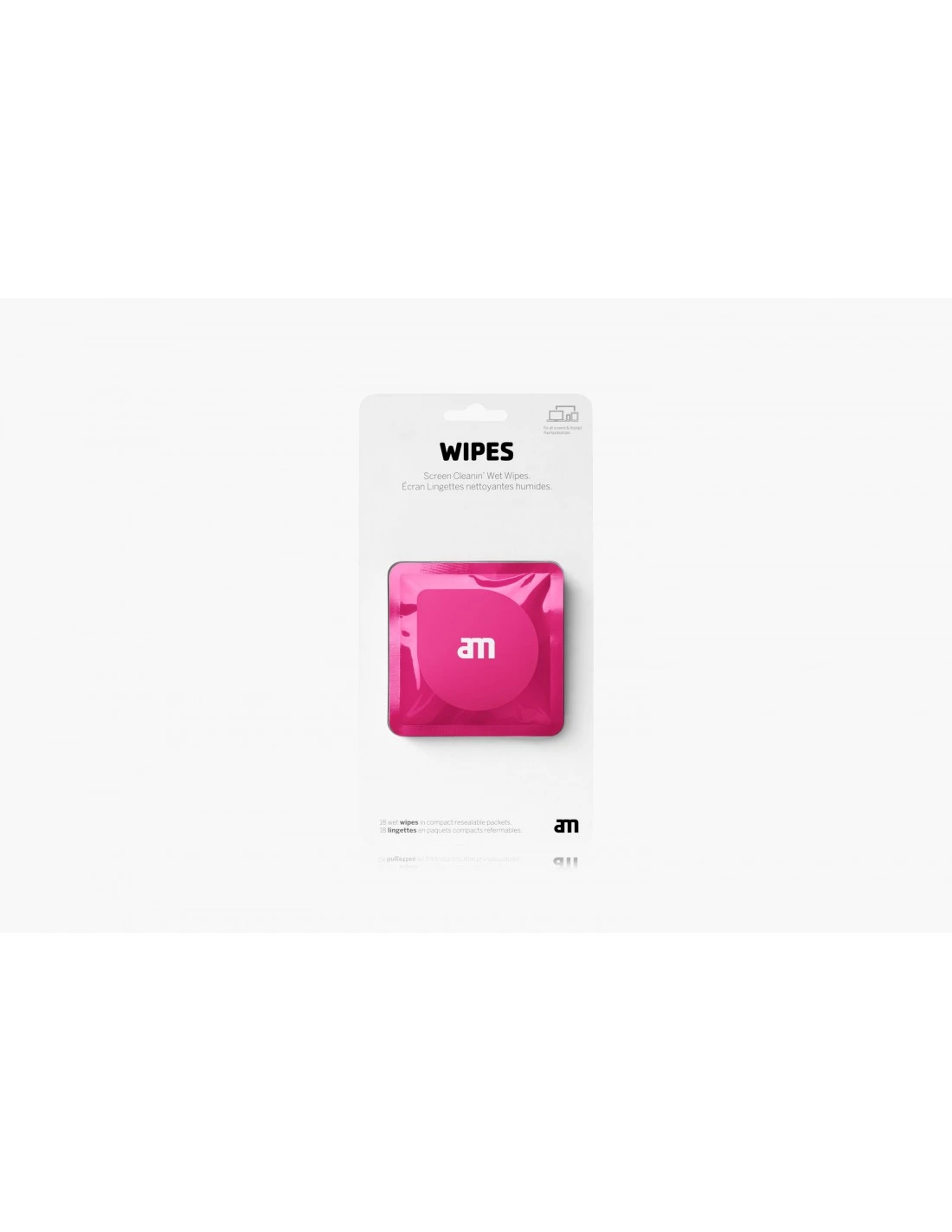 Salviette Antibatteriche Per Smartphone/Tablet - 18pz - Rosa 3 Salviette Antibatteriche Per Smartphone/Tablet - 18pz - Rosa - immagine 3