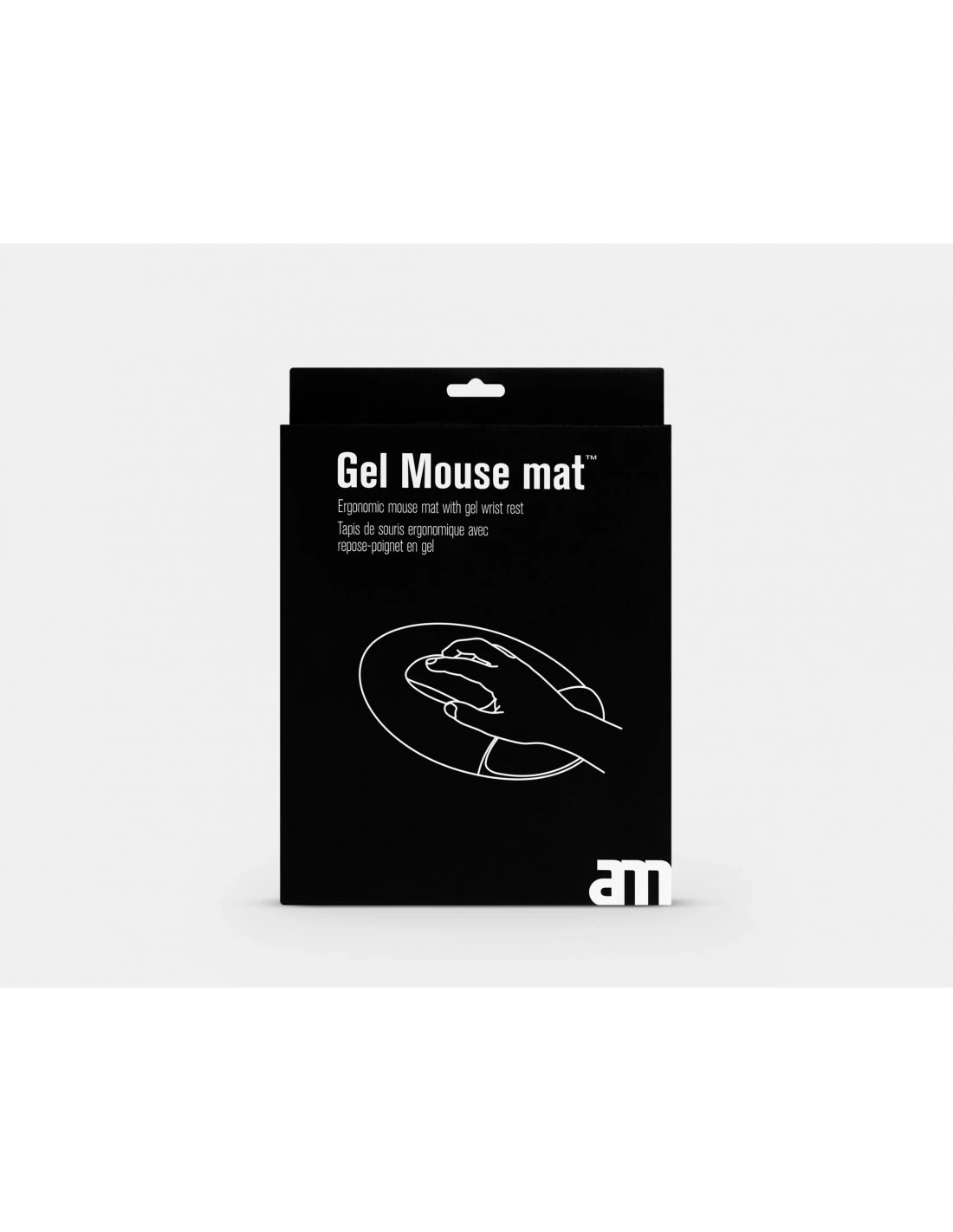 Tappetino Mouse Con Supporto Polso In Gel - Nero 4 Tappetino Mouse Con Supporto Polso In Gel - Nero - immagine 4